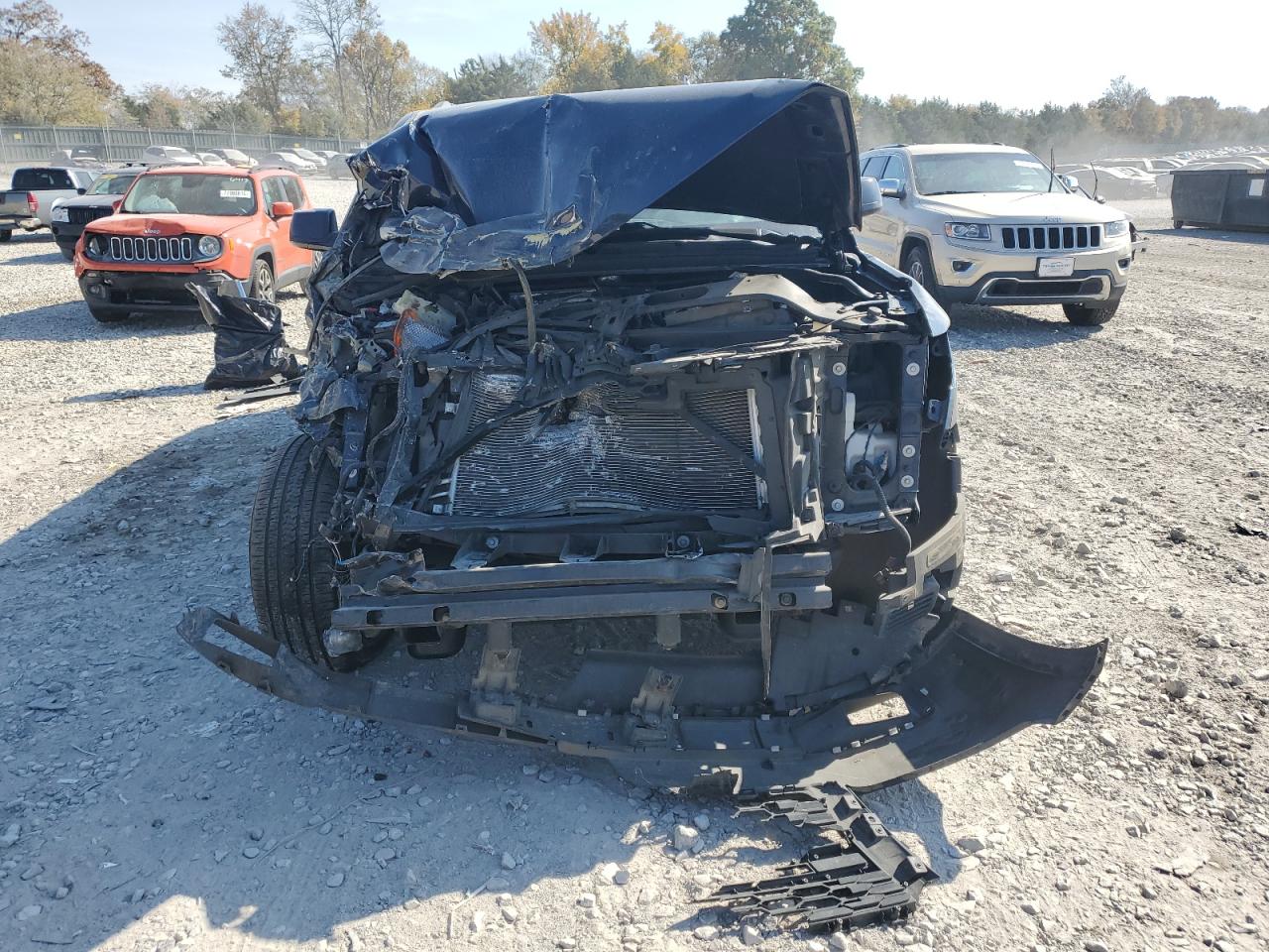 2017 Chevrolet Suburban VIN 1GNSKGKC2HR284698 Copart auction photo, front end damage thumbnail 5