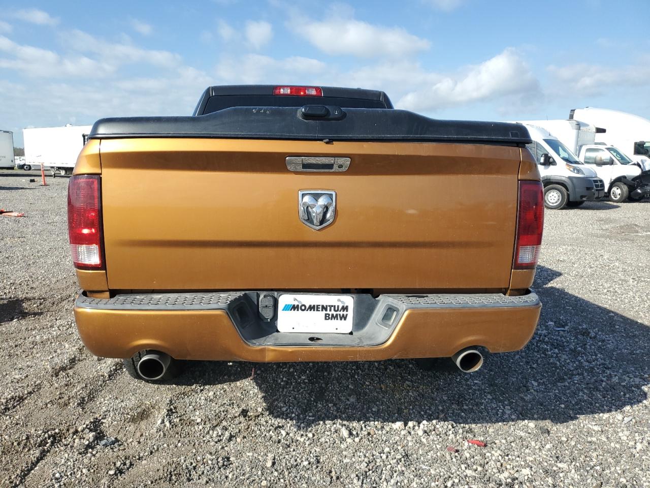 2012 Dodge RAM VIN 3C6JD6AT5CG244996 Copart auction photo, front end damage thumbnail 6