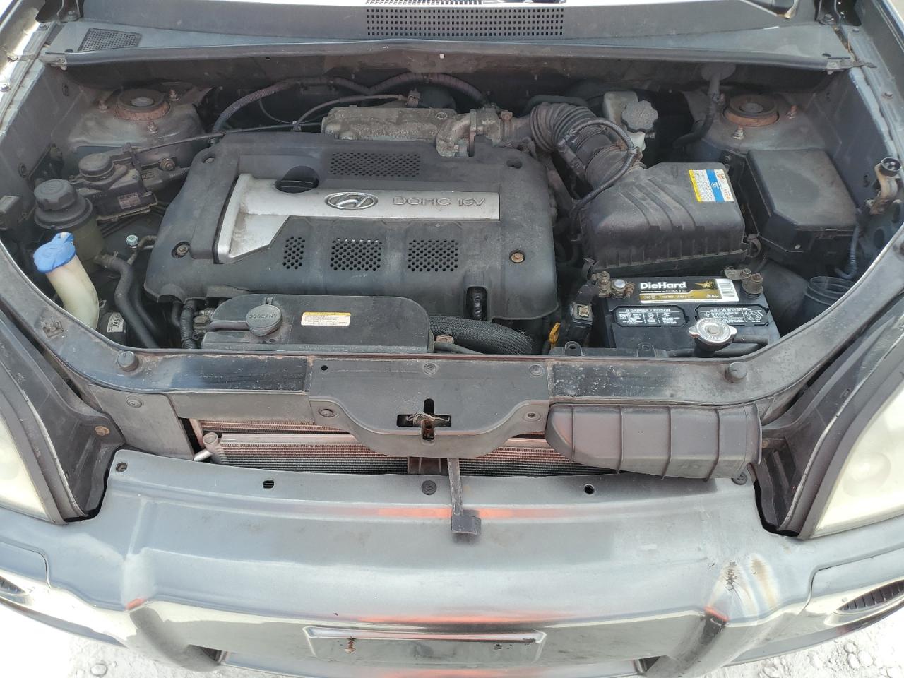 2007 Hyundai Tucson VIN KM8JM12B27U573526 Copart auction photo, normal wear damage thumbnail 12