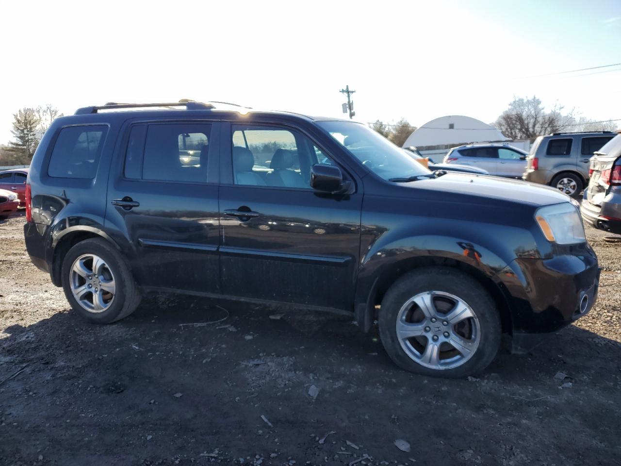 2014 Honda Pilot VIN 5FNYF4H58EB002256 Copart auction photo, side damage thumbnail 4