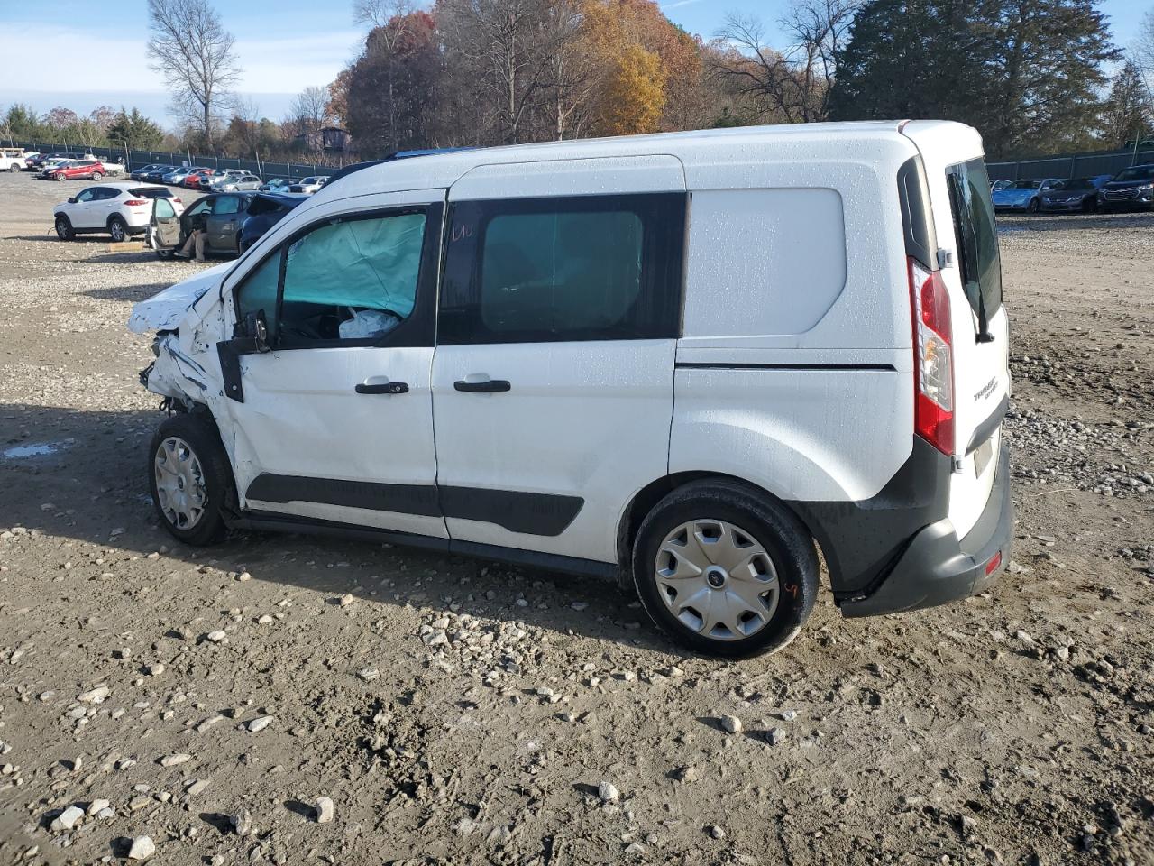 2015 Ford Transit VIN NM0LS6E71F1203768 Copart auction photo, front end / side damage thumbnail 2