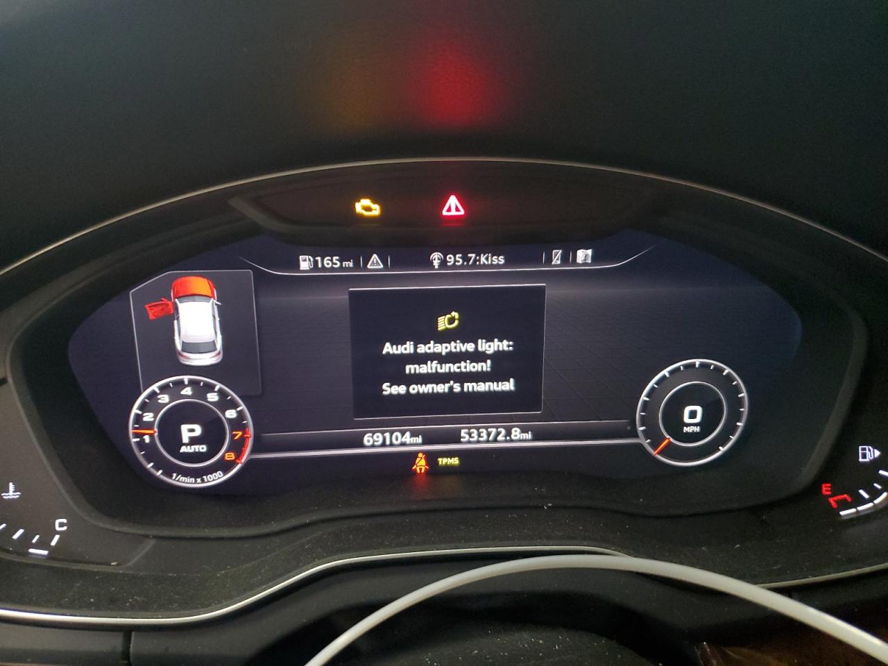 2018 Audi Q5 VIN WA1BNAFY7J2069930 Copart auction photo, front end / side damage thumbnail 9