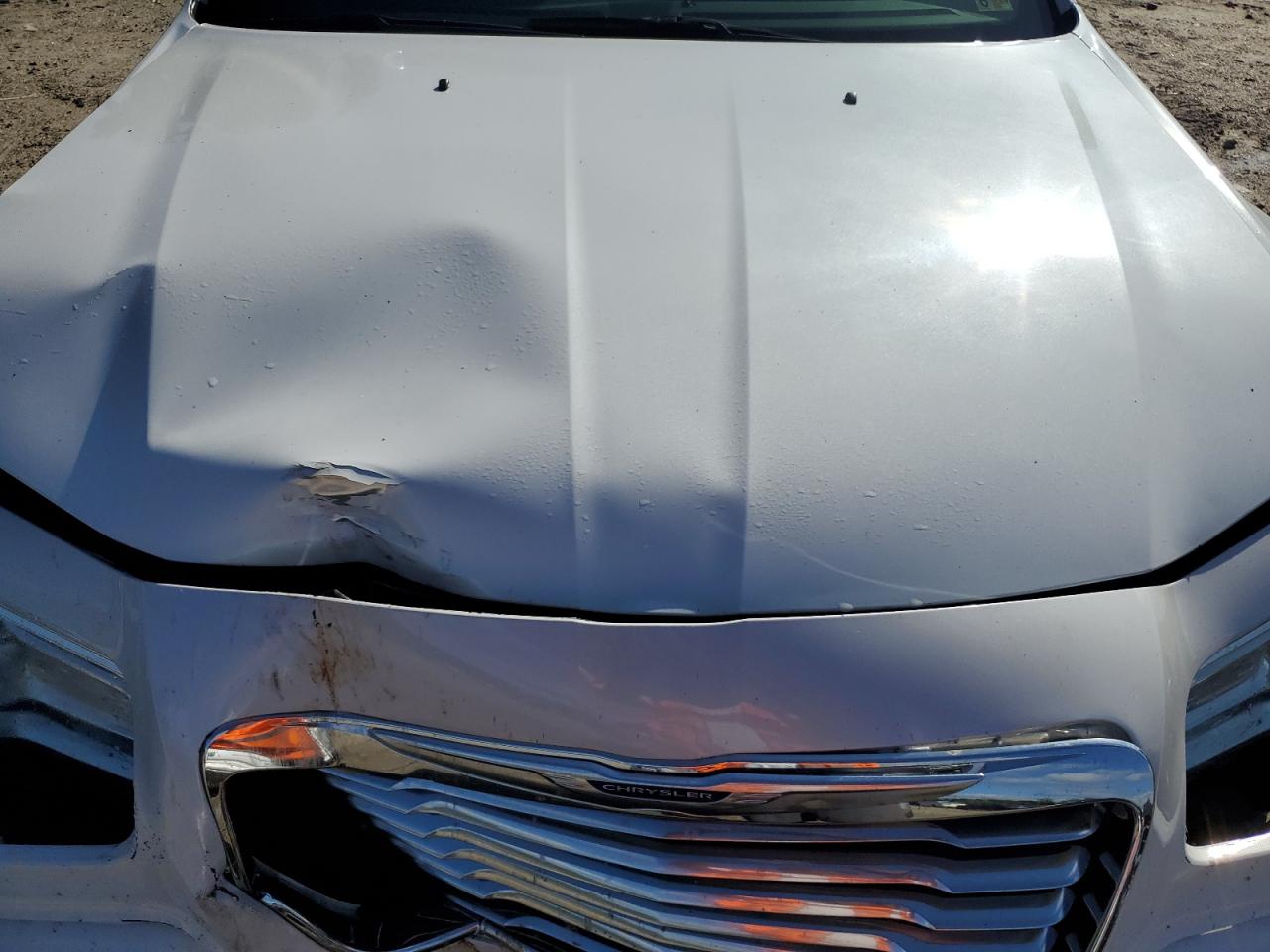 2014 Chrysler 300 VIN 2C3CCAAG4EH257885 Copart auction photo, front end / side damage thumbnail 12