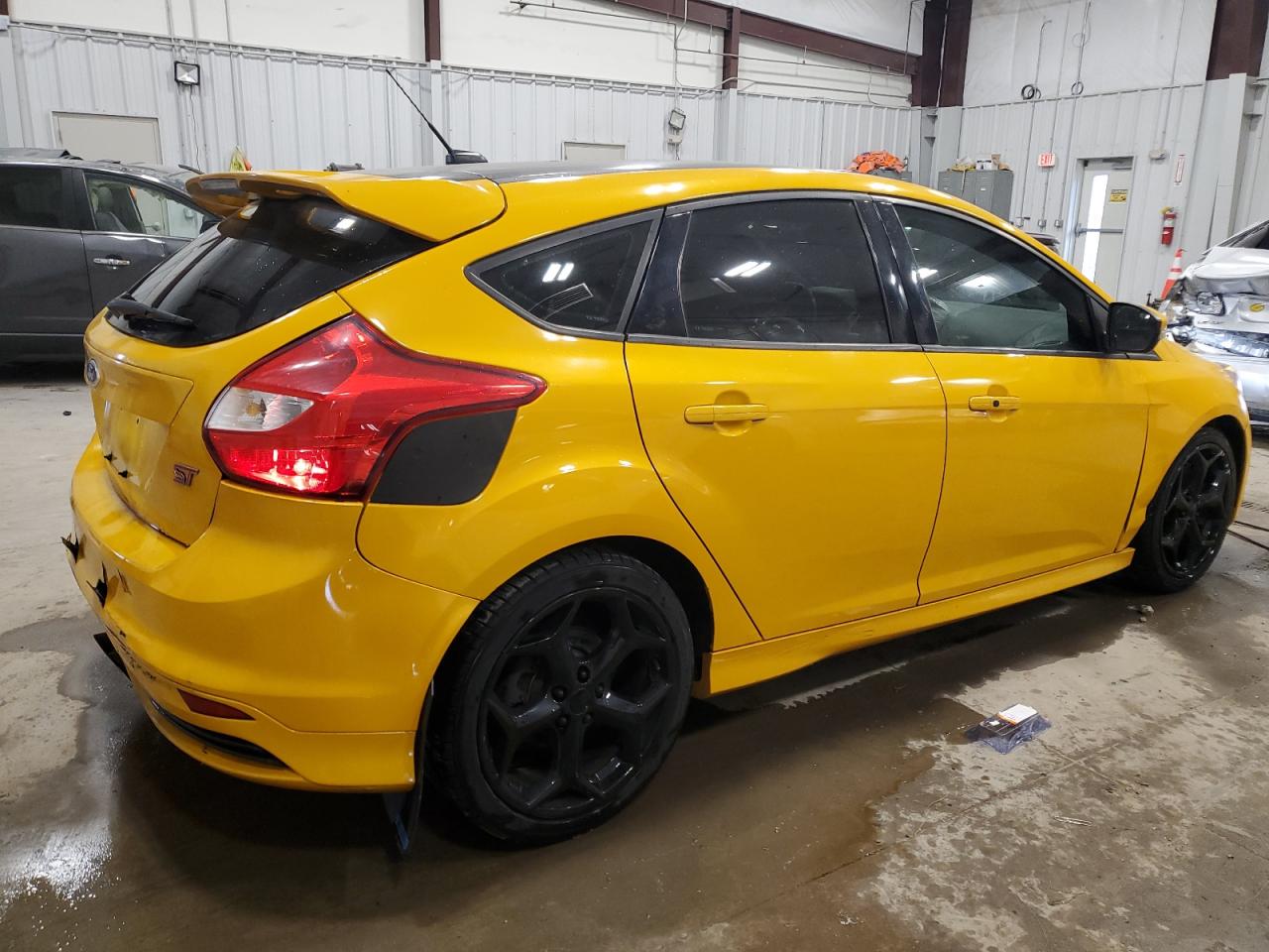 2013 Ford Focus VIN 1FADP3L91DL202106 Copart auction photo, front end damage thumbnail 3