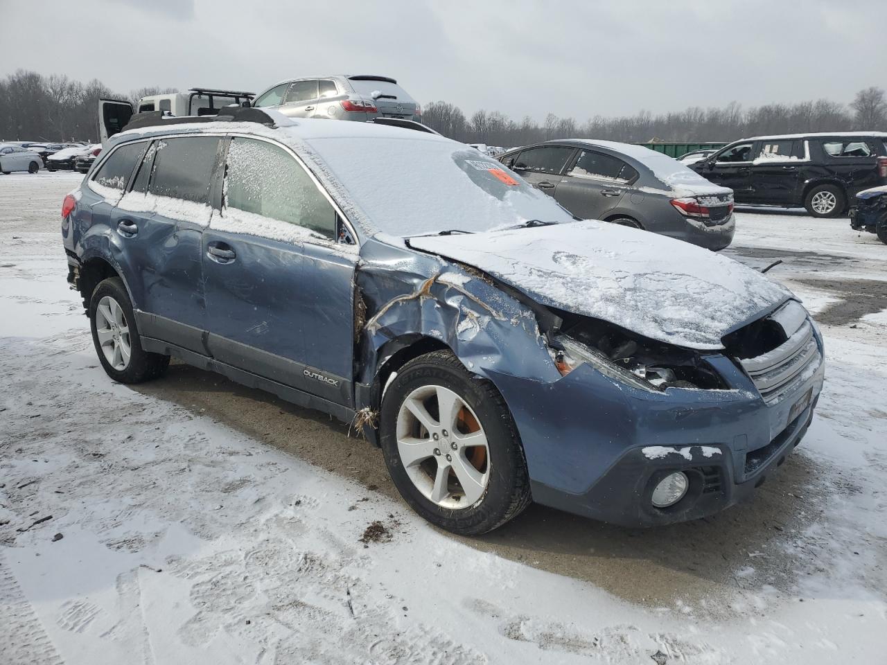 2014 Subaru Outback VIN 4S4BRCCC8E3227881 Copart auction photo, all over damage thumbnail 4