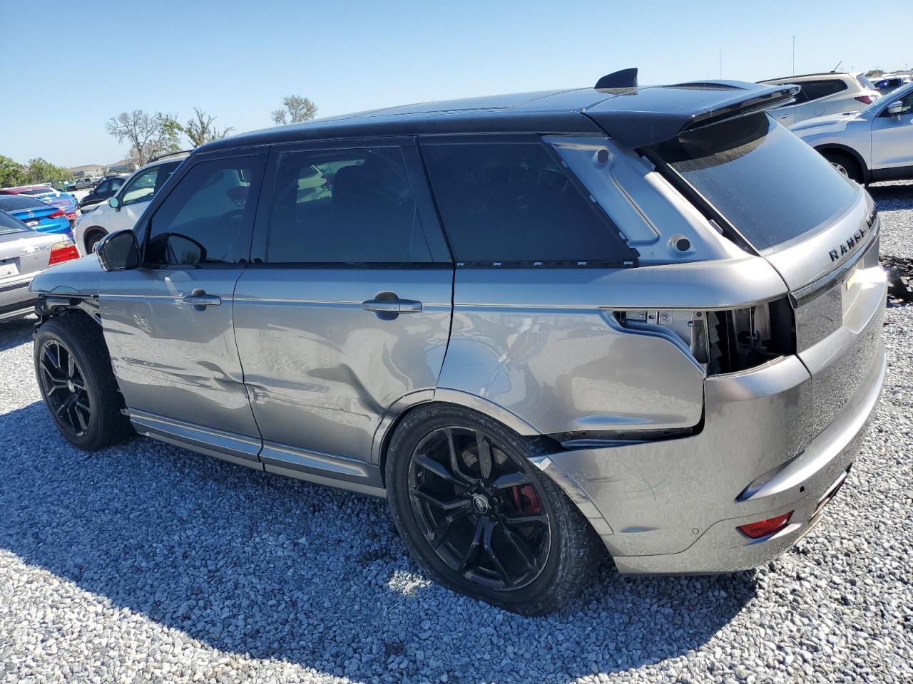 2021 Land Rover Range Rover VIN SALWZ2RE3MA778876 Copart auction photo, front end / side damage thumbnail 2