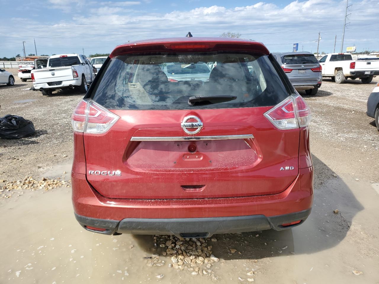 2015 Nissan Rogue VIN KNMAT2MV6FP561722 Copart auction photo, front end damage thumbnail 6