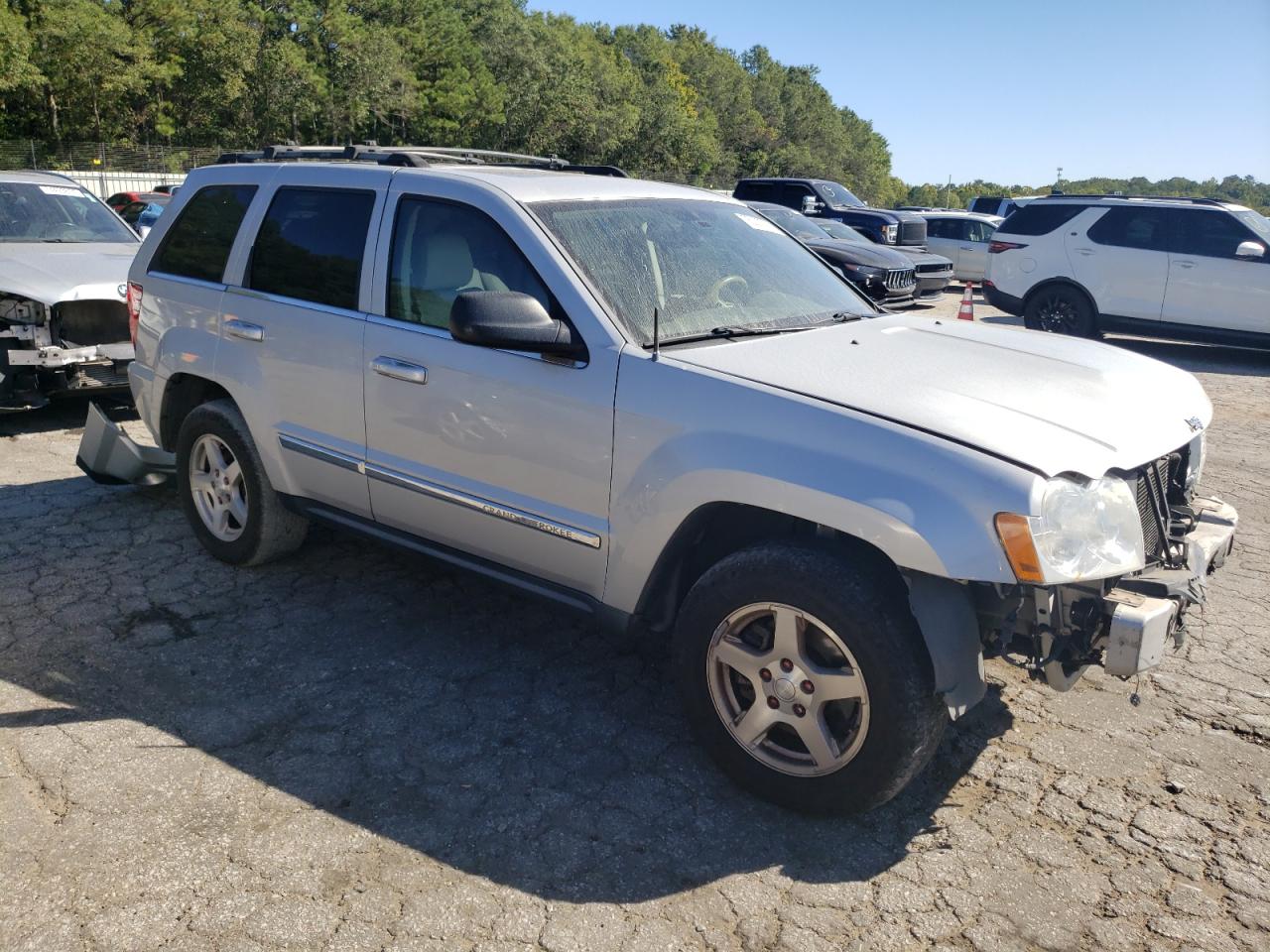2007 Jeep Grand Cherokee VIN 1J8HR58257C523544 Copart auction photo, front end damage thumbnail 4