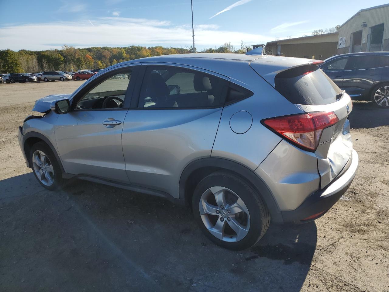 2016 Honda HR-V VIN 3CZRU6H53GM749441 Copart auction photo, rear end / front end damage thumbnail 2