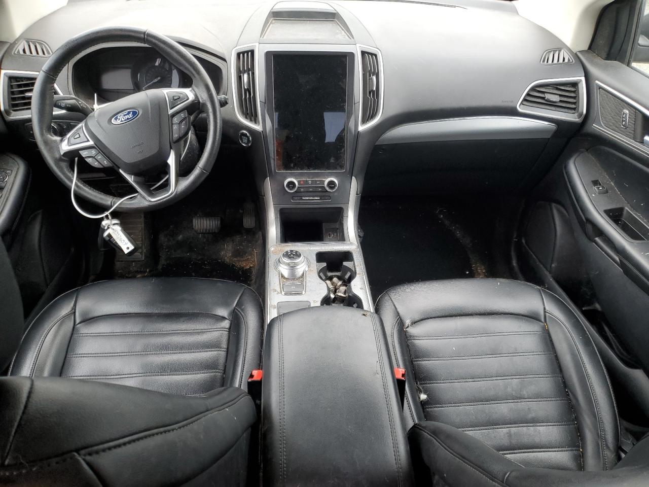2022 Ford Edge VIN 2FMPK4J98NBA06210 Copart auction photo, all over damage thumbnail 8
