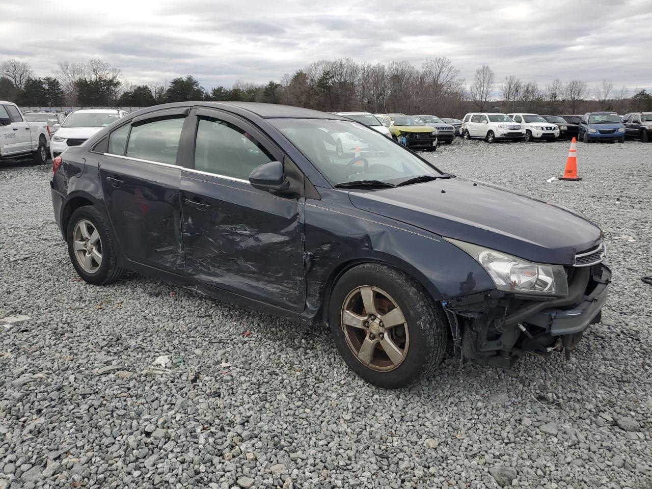 2014 Chevrolet Cruze VIN 1G1PC5SB8E7475212 Copart auction photo, all over damage thumbnail 4