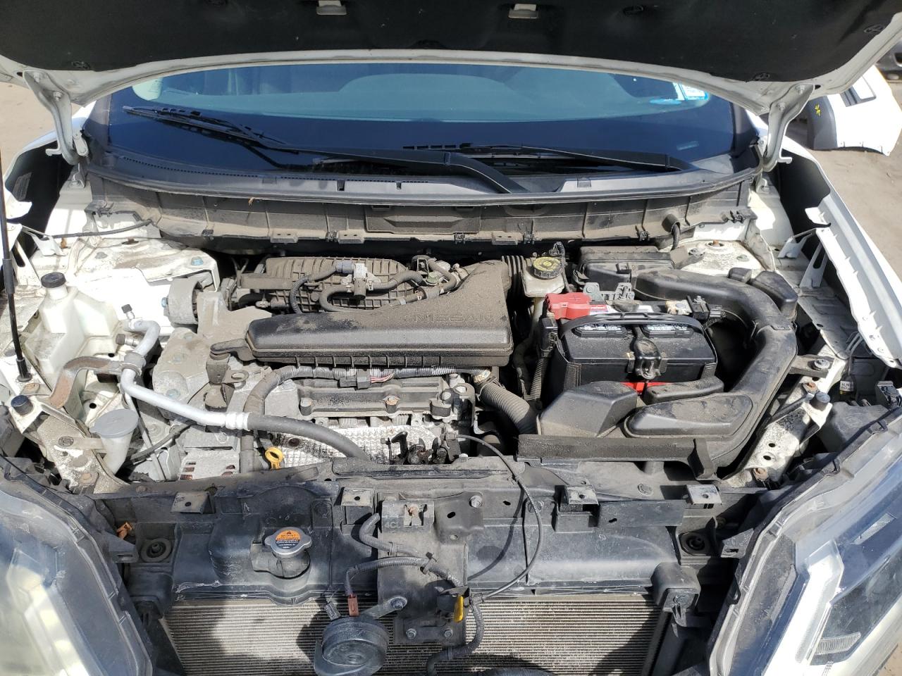 2017 Nissan Rogue VIN JN8AT2MV7HW004637 Copart auction photo, front end / minor dent/scratches damage thumbnail 12