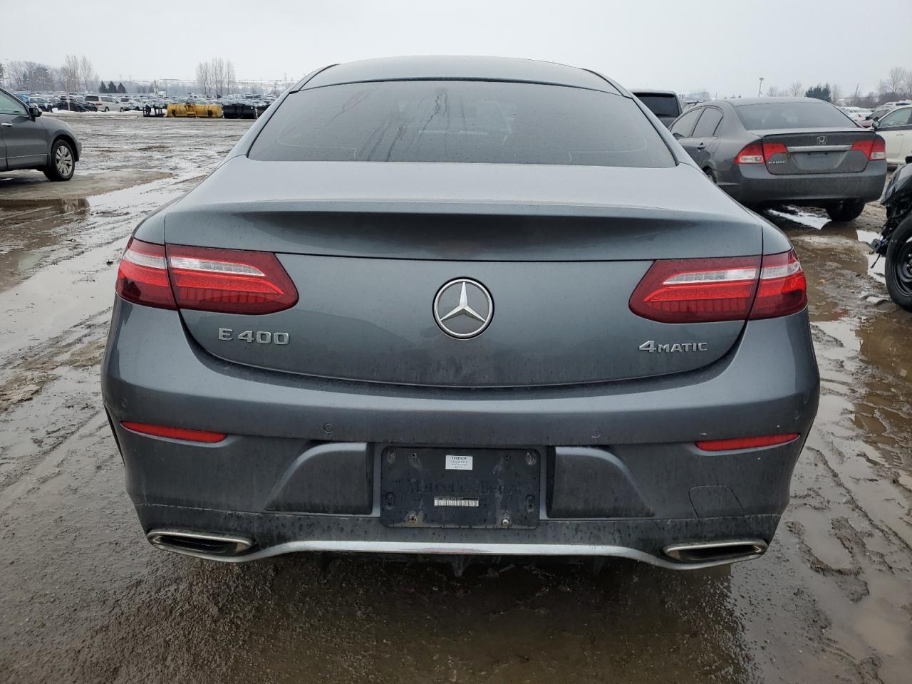 2018 Mercedes-Benz E-klasse VIN WDD1J6GB2JF031847 Copart auction photo, front end / side damage thumbnail 6