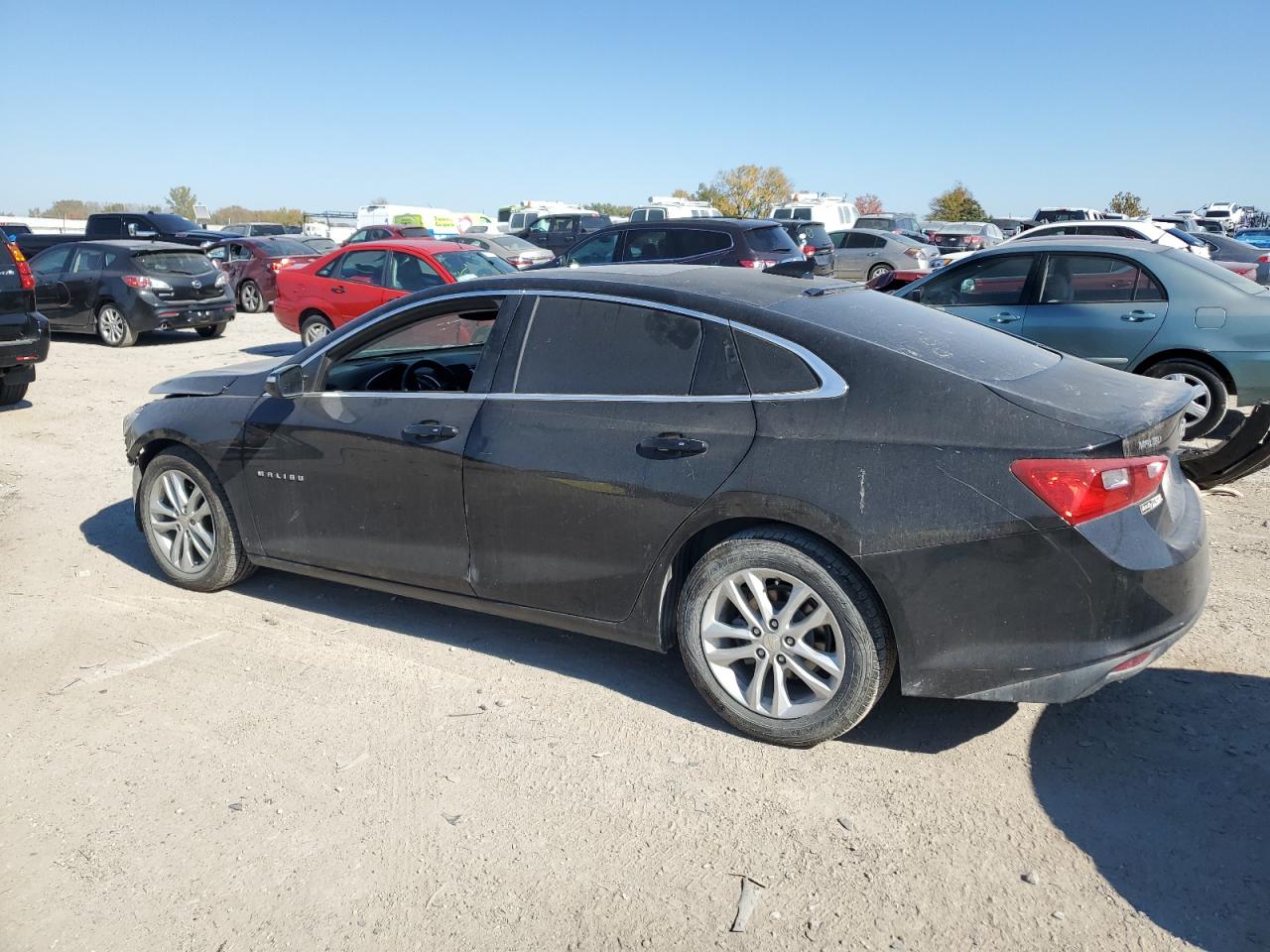 2017 Chevrolet Malibu VIN 1G1ZE5ST2HF229388 Copart auction photo, front end / minor dent/scratches damage thumbnail 2