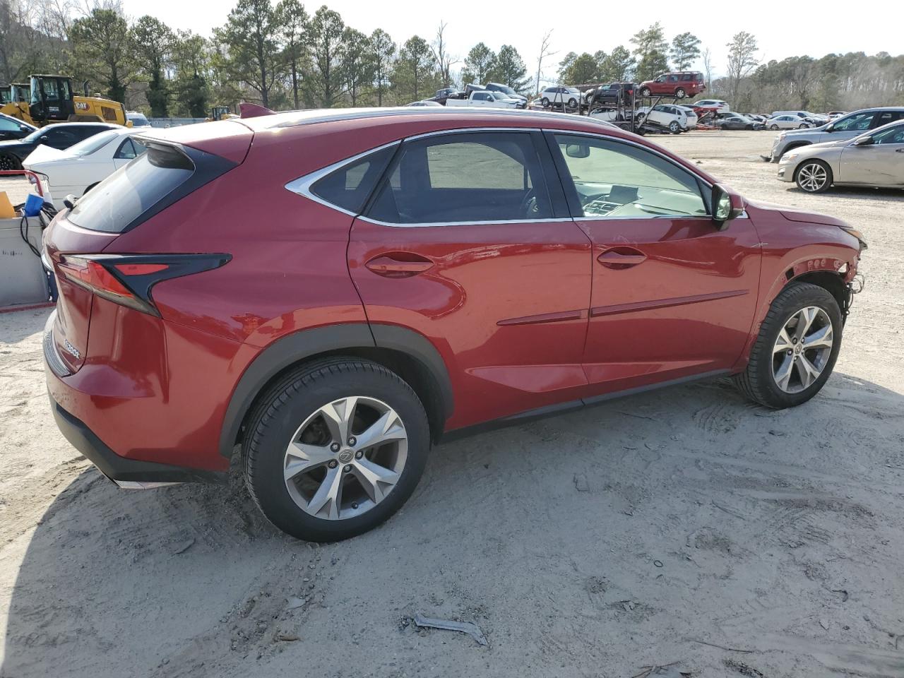 2017 Lexus NX VIN JTJBARBZ4H2106731 Copart auction photo, front end damage thumbnail 3