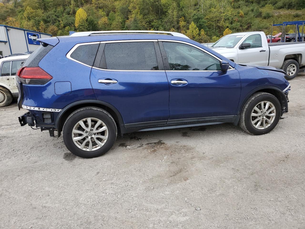 2019 Nissan Rogue VIN 5N1AT2MT1KC757613 Copart auction photo, front end / rear end damage thumbnail 3
