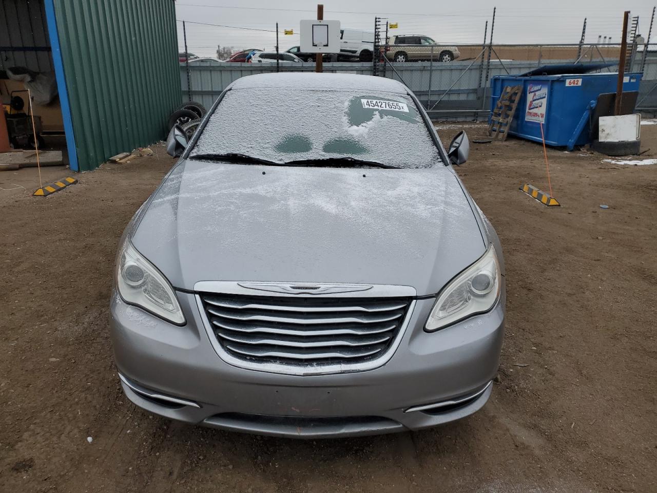 2013 Chrysler 200 VIN 1C3CCBBBXDN694594 Copart auction photo, rear end damage thumbnail 5