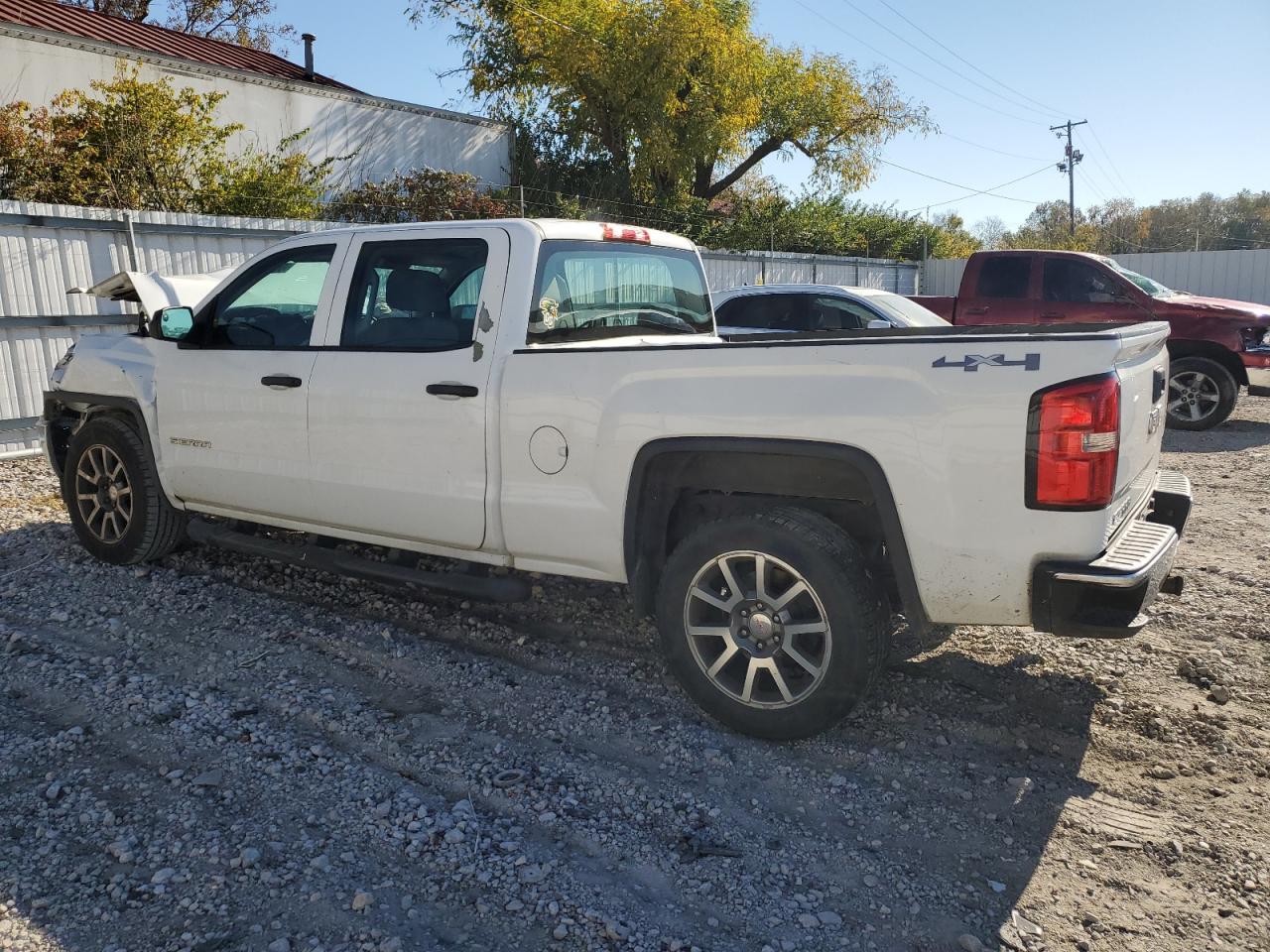 2014 GMC Sierra VIN 3GTU2TEC6EG165067 Copart auction photo, front end / side damage thumbnail 2