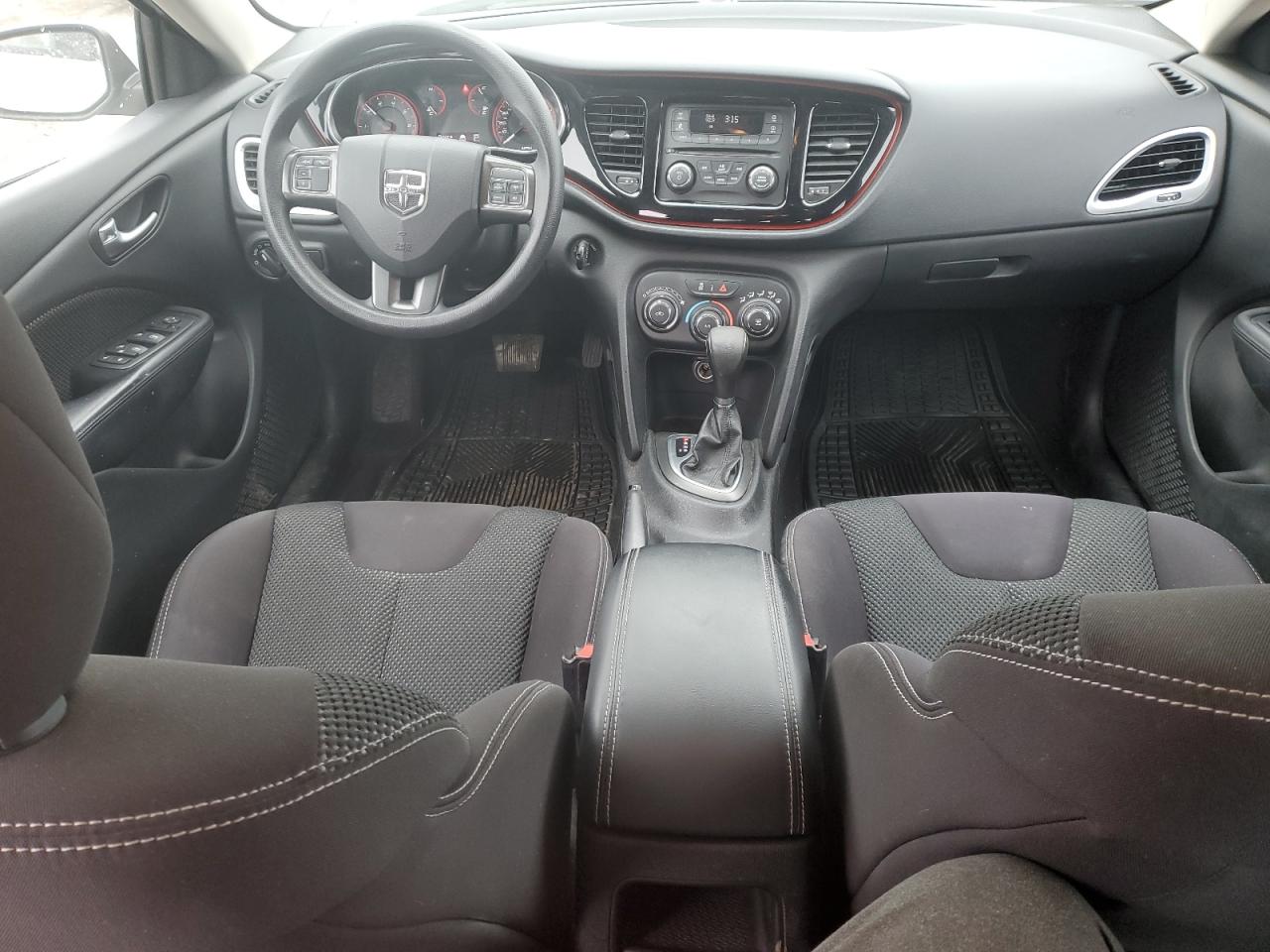 2014 Dodge Dart VIN 1C3CDFBB6ED745780 Copart auction photo, undercarriage / front end damage thumbnail 8
