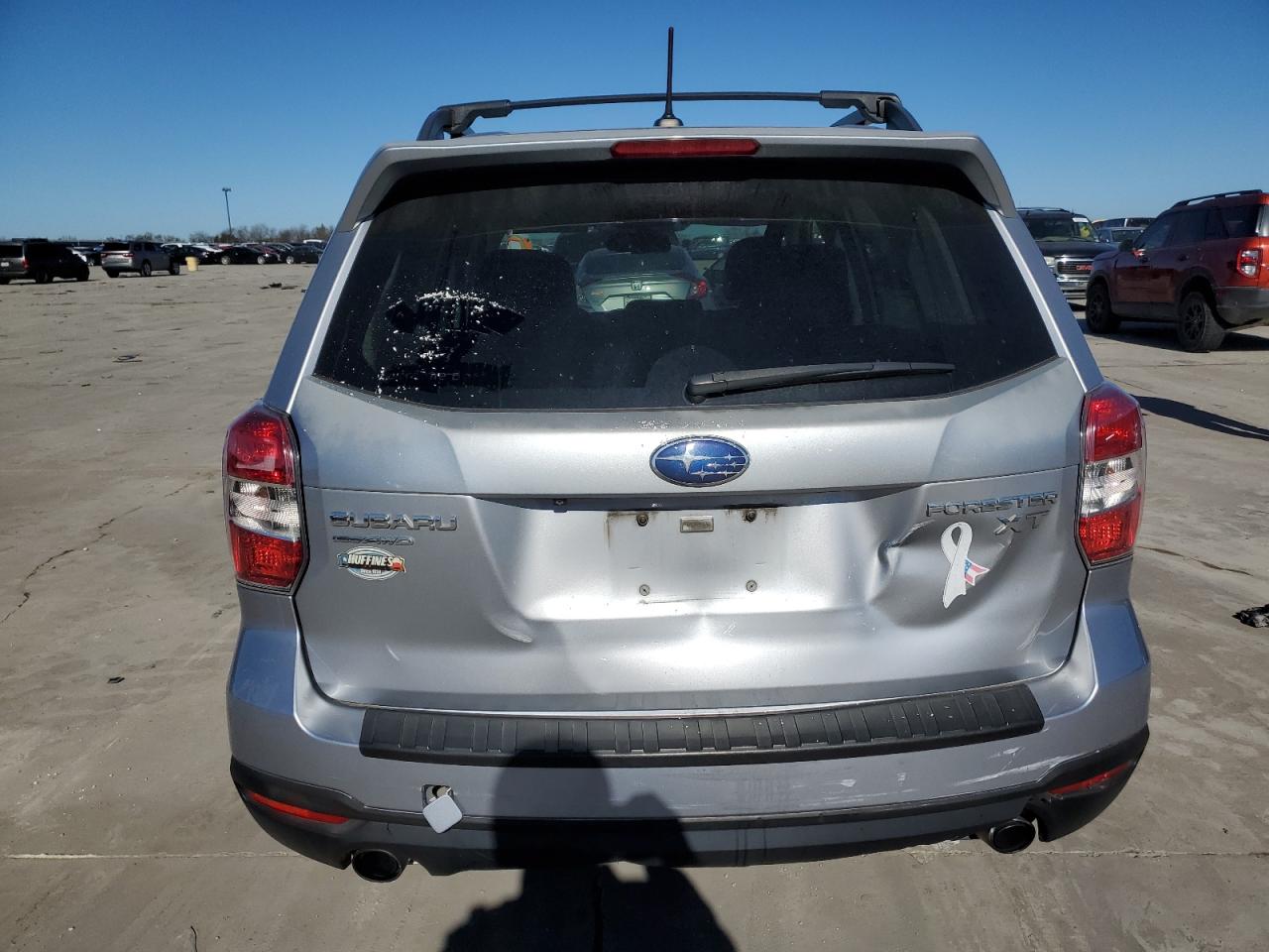 2014 Subaru Forester VIN JF2SJGMC4EH536995 Copart auction photo, front end / minor dent/scratches damage thumbnail 6