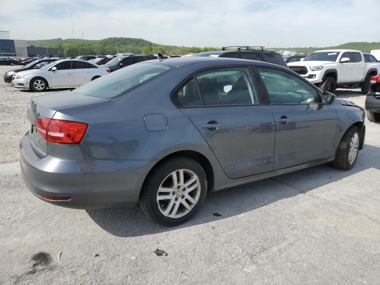 2015 Volkswagen Jetta VIN 3VW1K7AJ5FM252845 Copart auction photo, front end / minor dent/scratches damage thumbnail 3