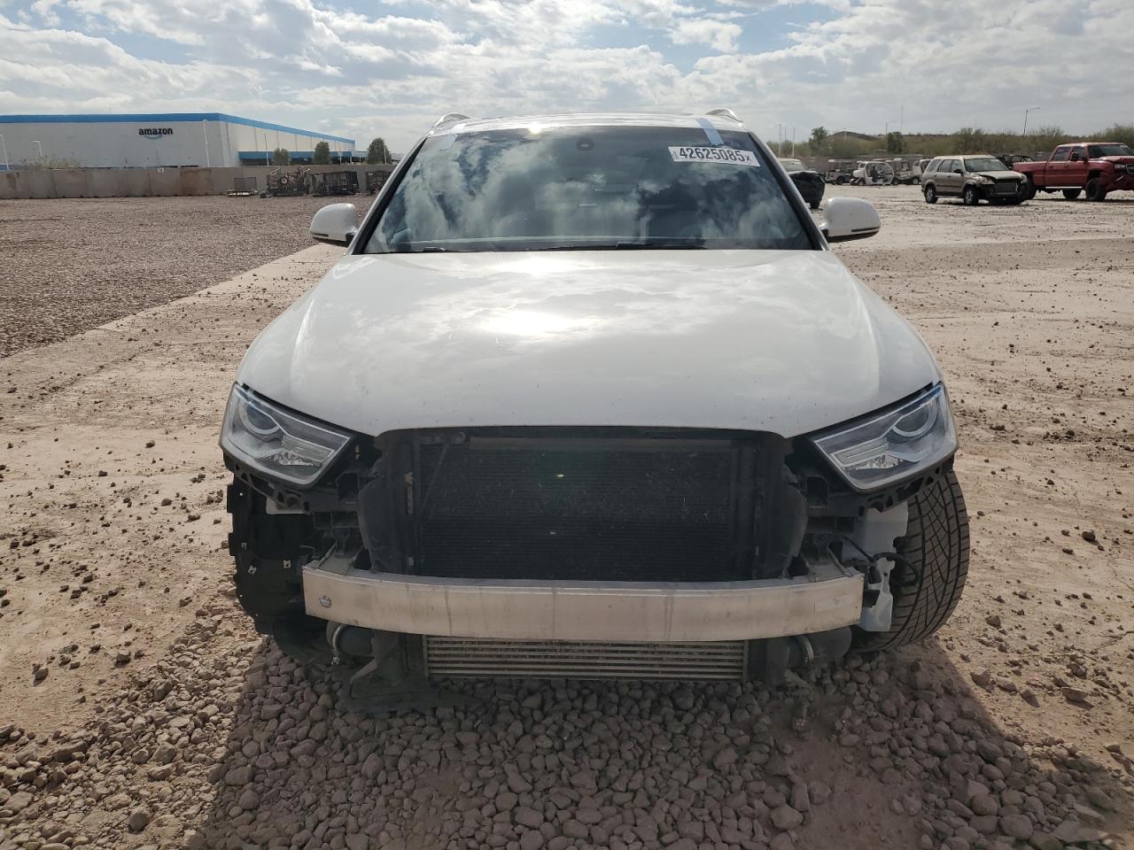 2018 Audi Q3 VIN WA1BCCFS0JR003630 Copart auction photo, front end damage thumbnail 5