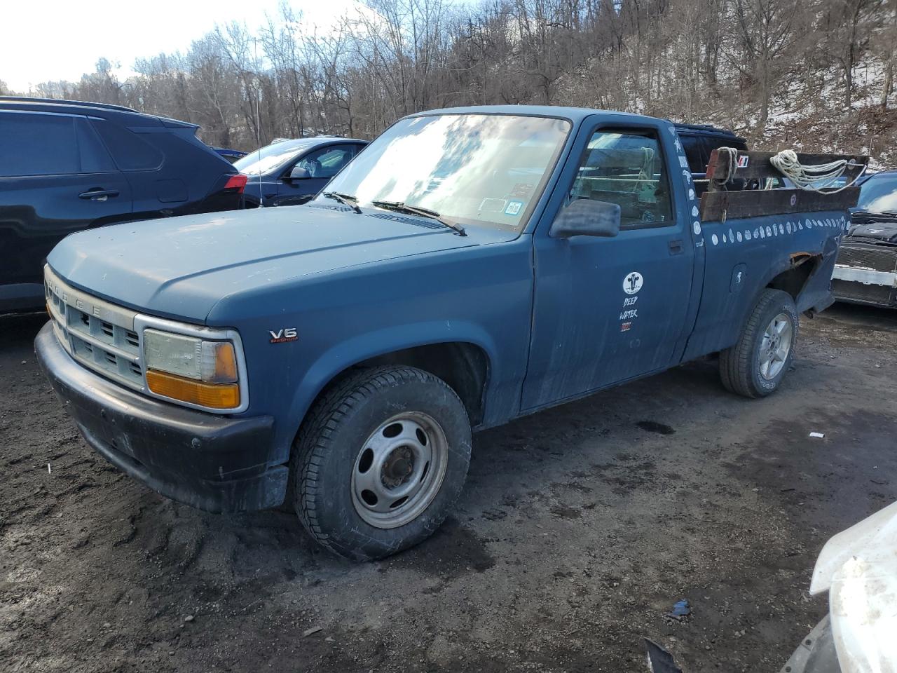 1996 Dodge Dakota VIN 1B7FL26X2TS625574