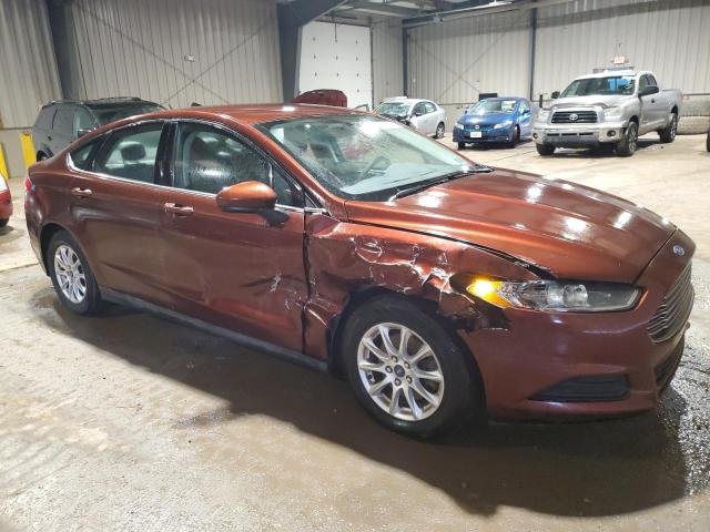 2015 Ford Fusion VIN 3FA6P0G78FR122712 Copart auction photo, front end / side damage thumbnail 4
