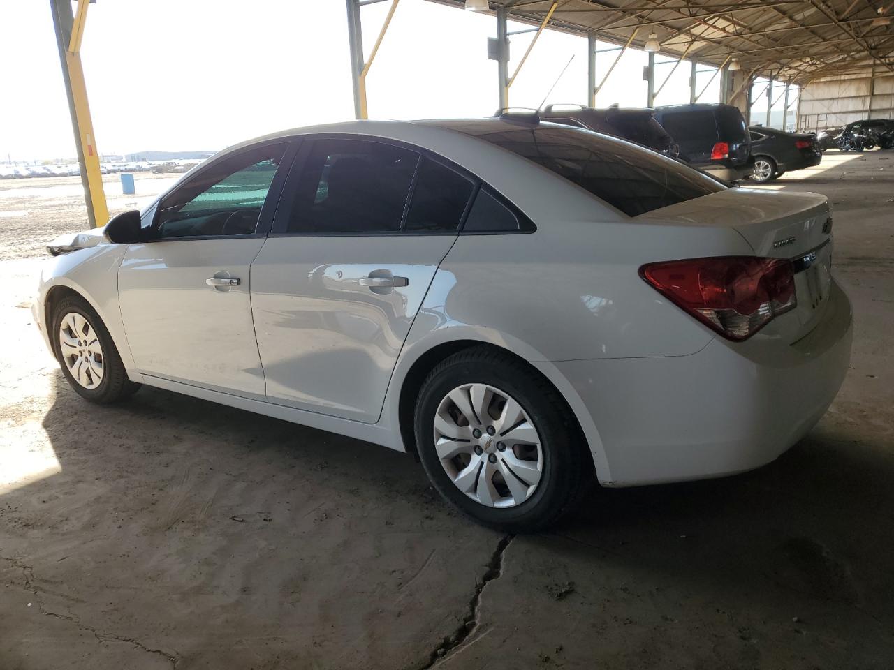 2016 Chevrolet Cruze VIN 1G1PC5SH5G7198025 Copart auction photo, front end / side damage thumbnail 2