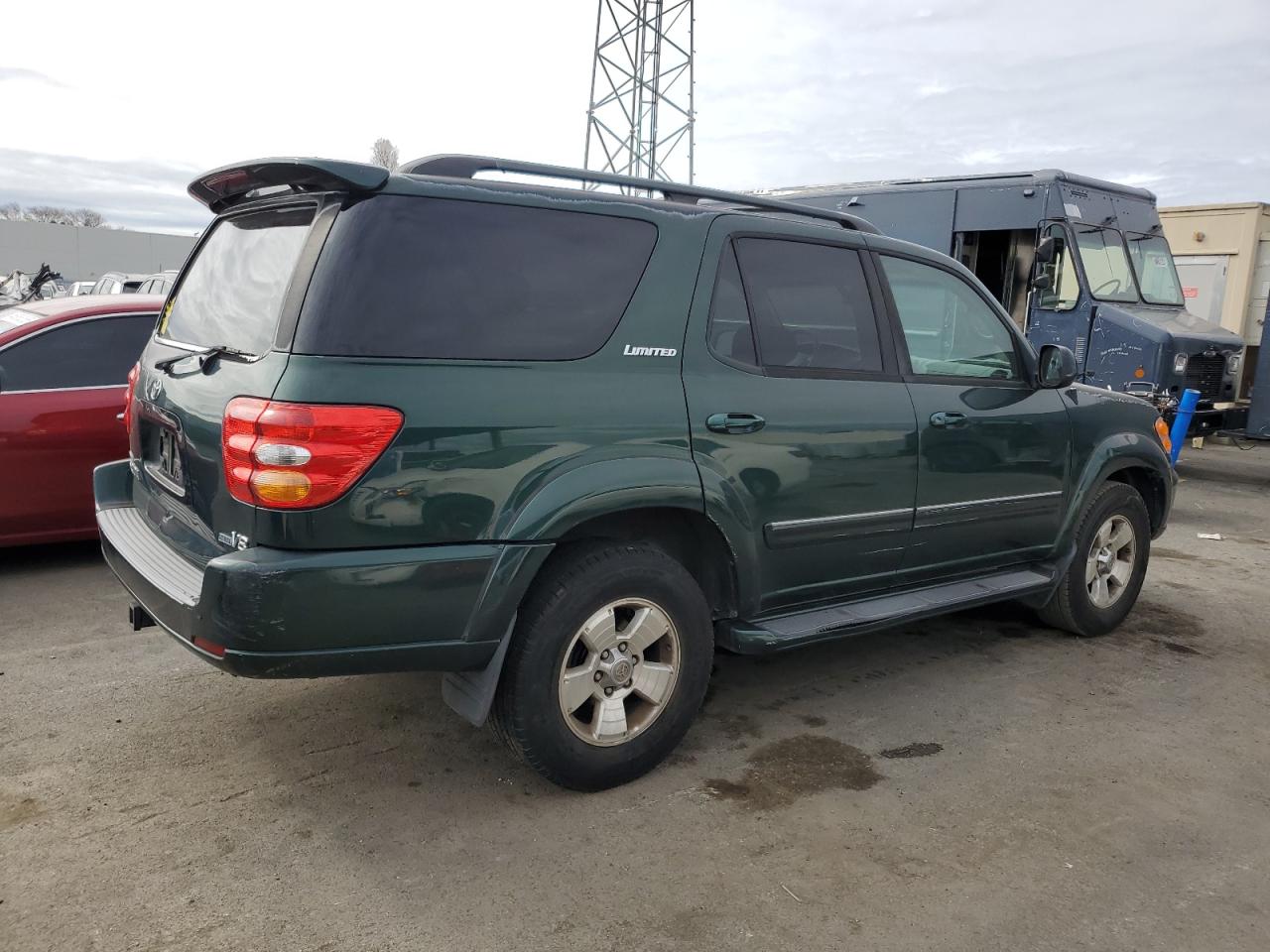 2003 Toyota Sequoia VIN 5TDZT38A23S170200 Copart auction photo, minor dent/scratches damage thumbnail 3