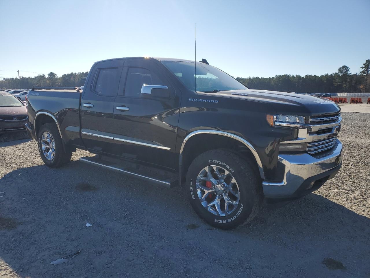 2020 Chevrolet Silverado VIN 1GCRYDEDXLZ154783 Copart auction photo, rear end damage thumbnail 4