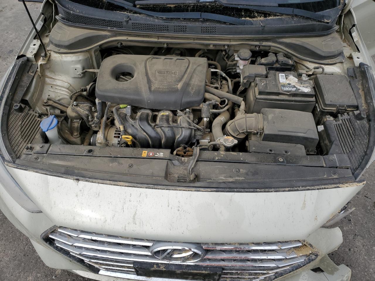 2019 Hyundai Accent VIN 3KPC24A35KE051799 Copart auction photo, front end / undercarriage damage thumbnail 13