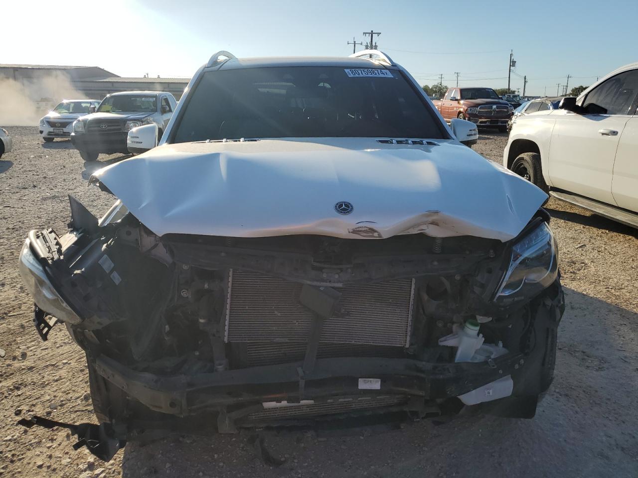 2019 Mercedes-Benz GLS-klasse VIN 4JGDF6EE7KB194178 Copart auction photo, front end damage thumbnail 5