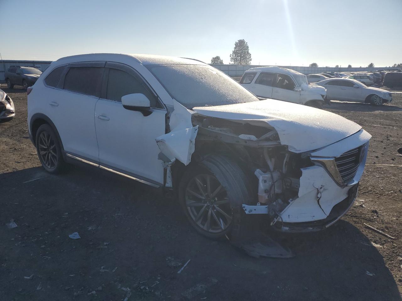 2016 Mazda CX-9 VIN JM3TCBDY2G0101686 Copart auction photo, front end / side damage thumbnail 4