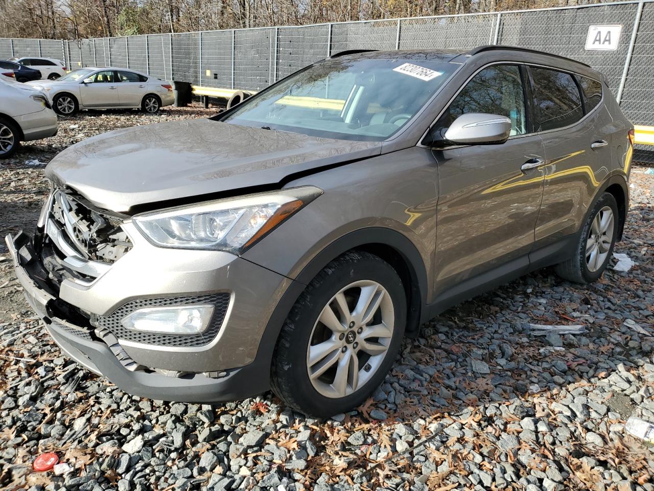 2016 Hyundai Santa Fe VIN 5XYZW4LA2GG335279