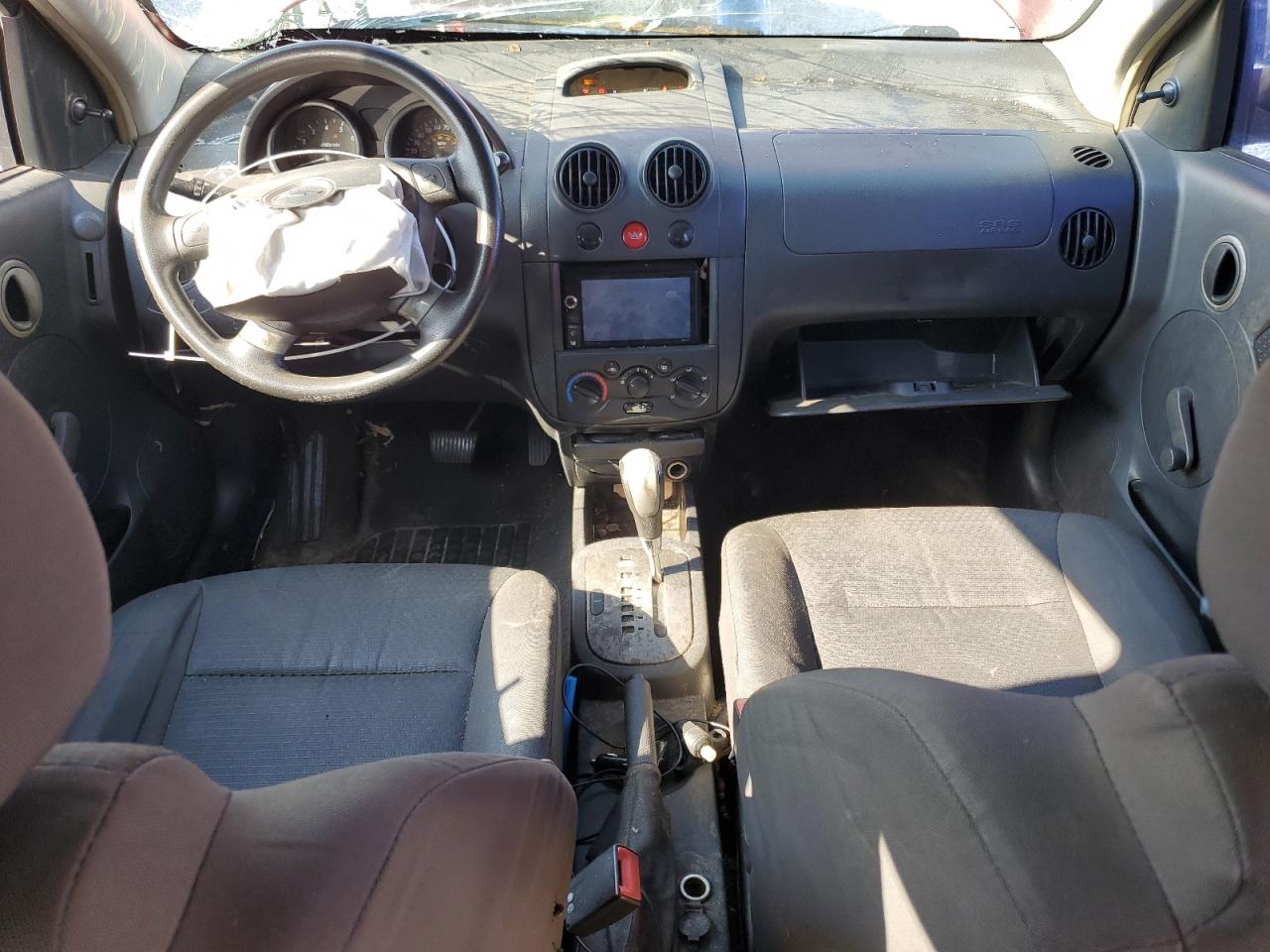 2008 Chevrolet Aveo VIN KL1TD66628B249472 Copart auction photo, front end damage thumbnail 8