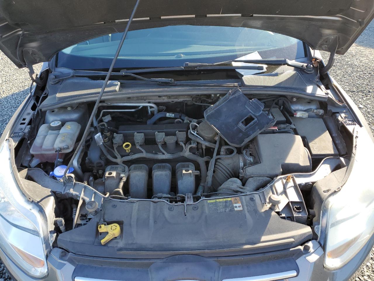 2012 Ford Focus VIN 1FAHP3F23CL235512 Copart auction photo, front end / side damage thumbnail 13