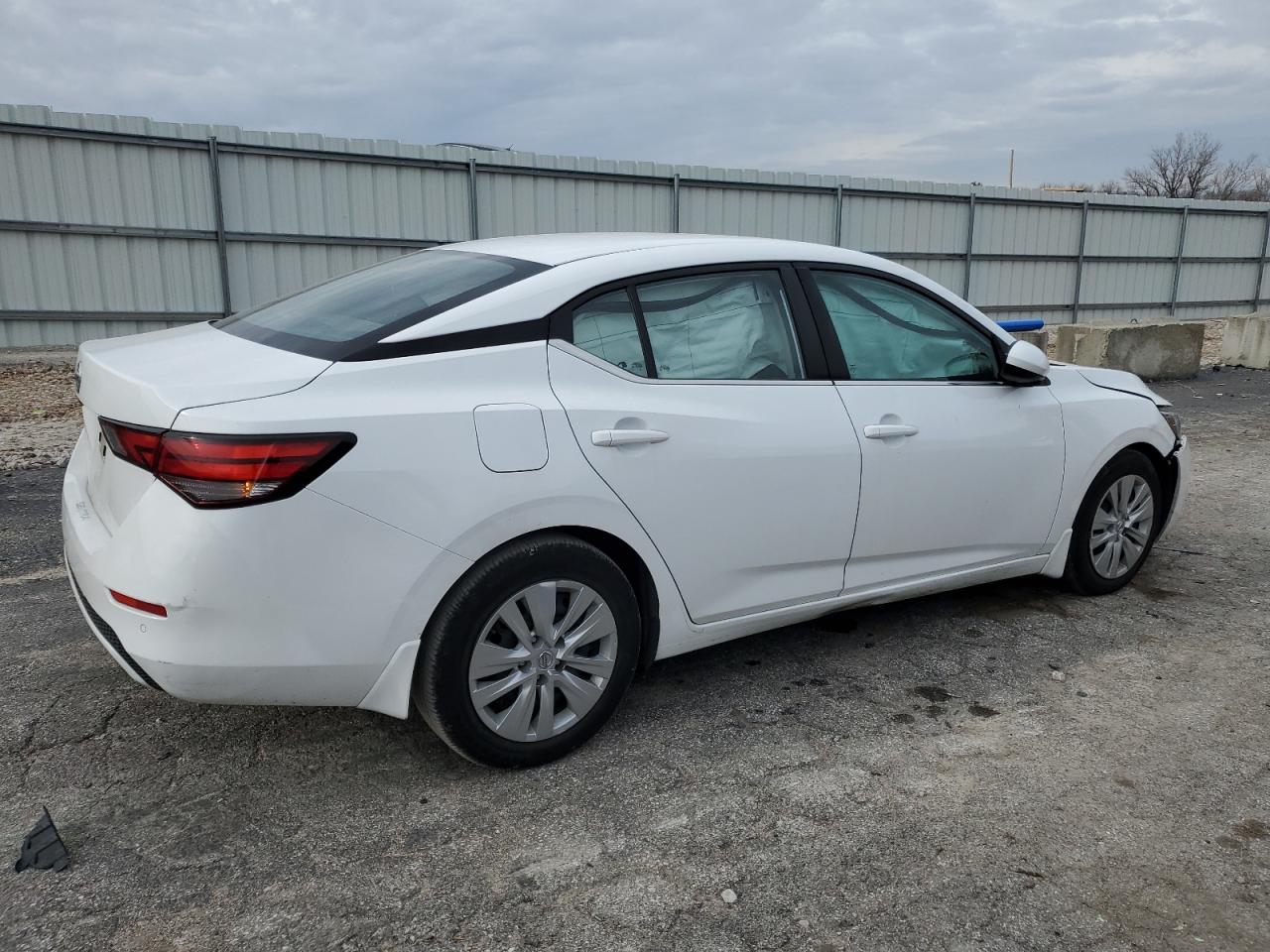 2022 Nissan Sentra VIN 3N1AB8BV6NY303094 Copart auction photo, front end damage thumbnail 3
