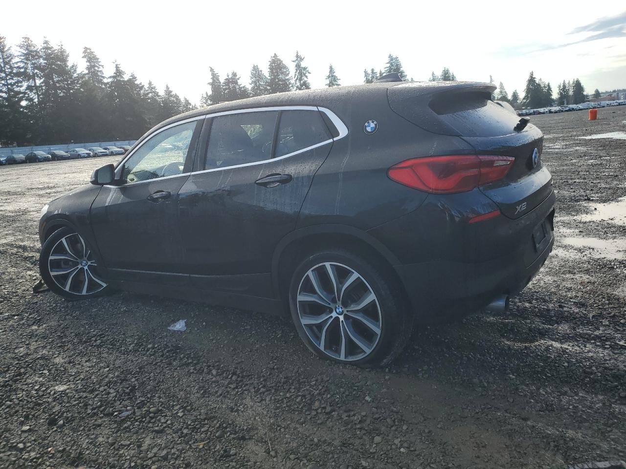 2018 BMW X2 VIN WBXYJ5C36JEF78438 Copart auction photo, front end / undercarriage damage thumbnail 2