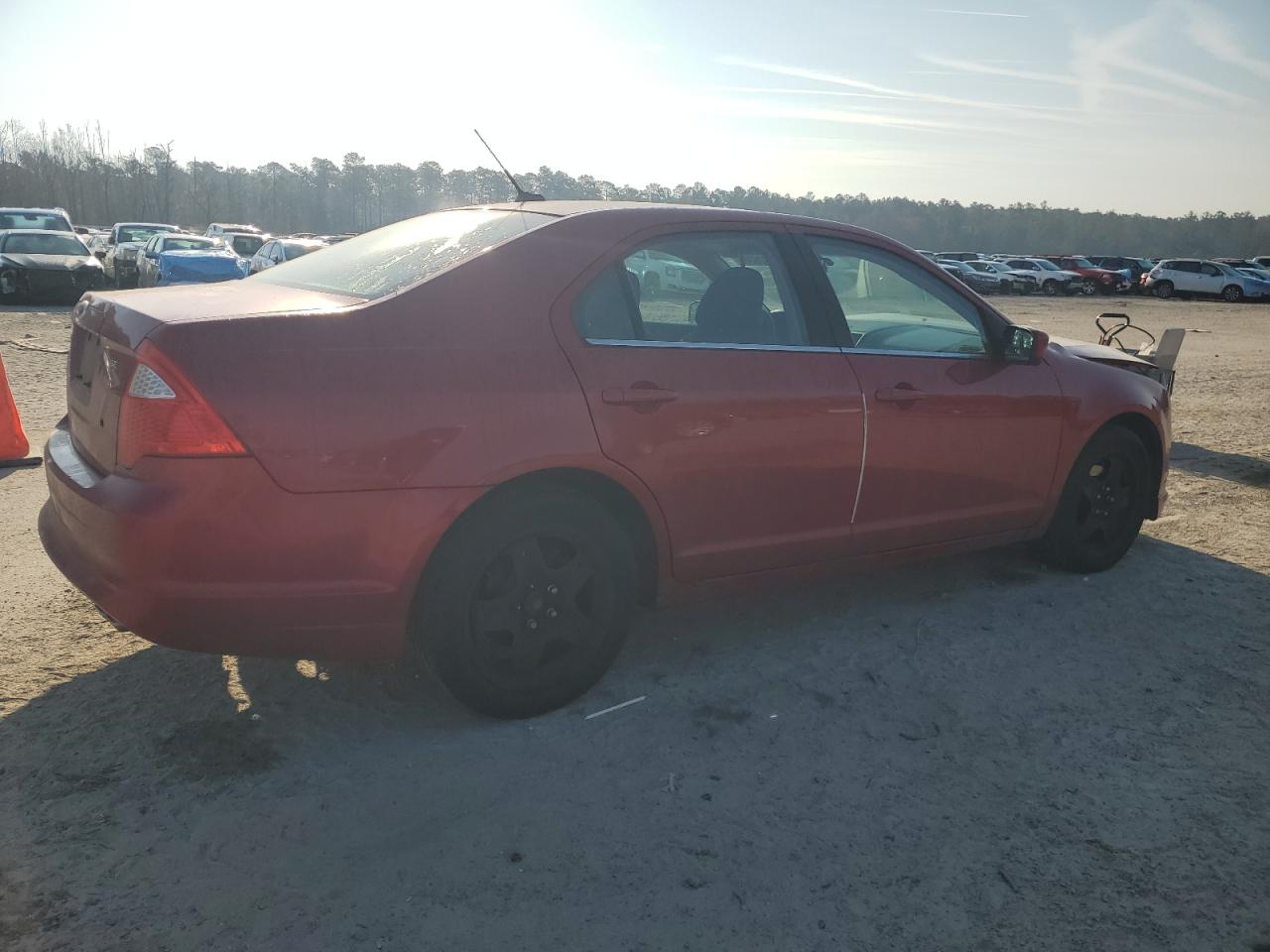 2010 Ford Fusion VIN 3FAHP0HA8AR322856 Copart auction photo, front end damage thumbnail 3