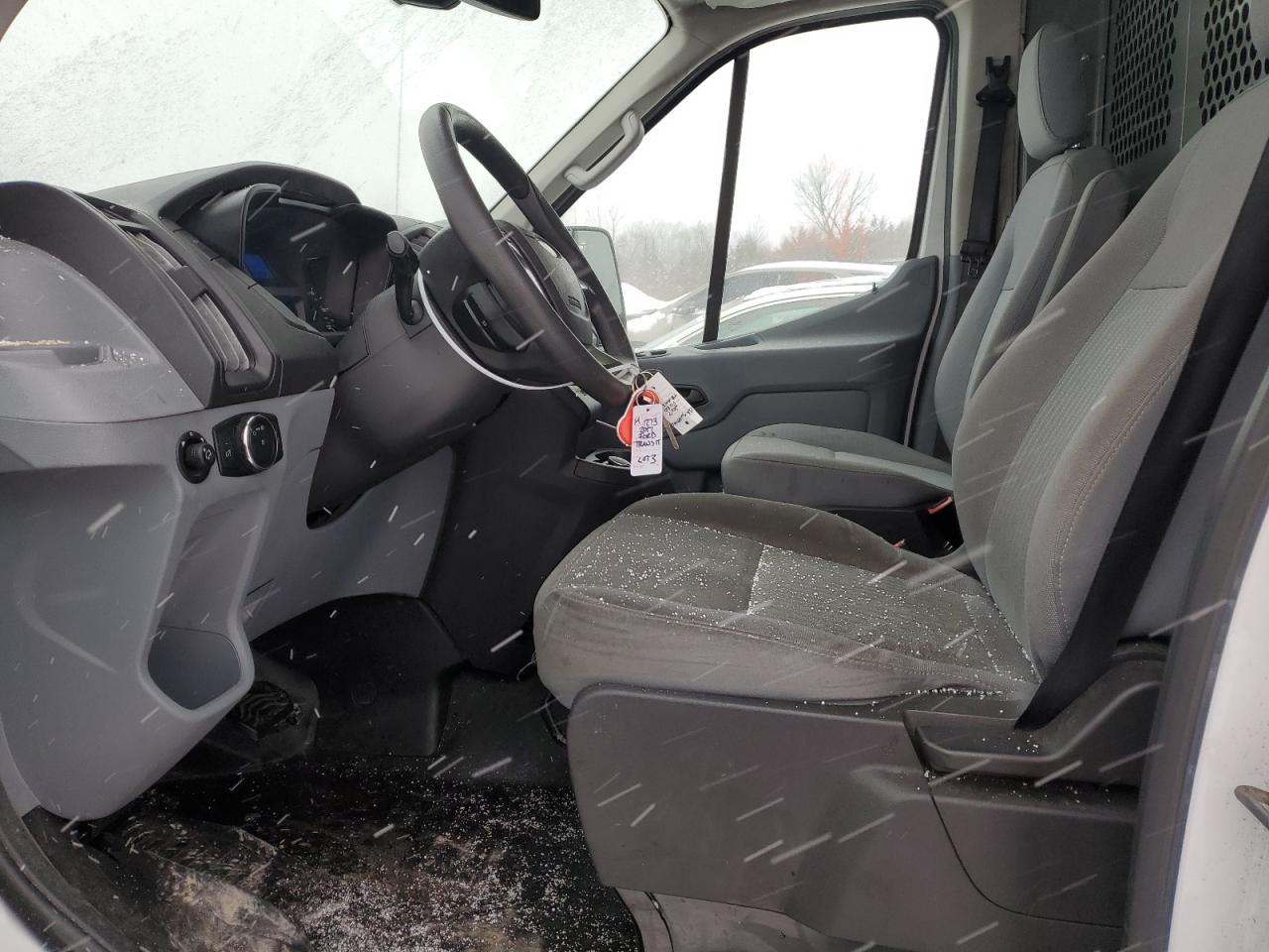 2017 Ford Transit VIN 1FTYR2CM2HKB34351 Copart auction photo, front end / undercarriage damage thumbnail 7