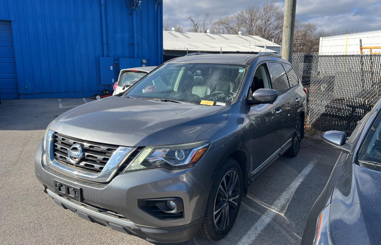 2018 Nissan Pathfinder VIN 5N1DR2MM2JC610719 Copart auction photo, normal wear / minor dent/scratches damage thumbnail 2