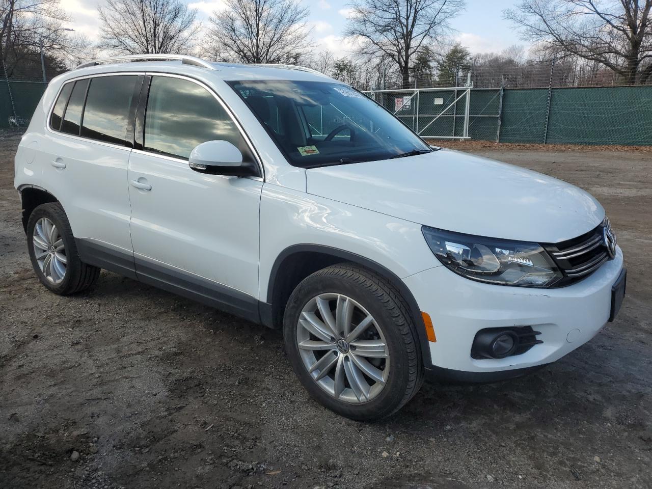2016 Volkswagen Tiguan VIN WVGBV7AX2GW576934 Copart auction photo, rear end / minor dent/scratches damage thumbnail 4