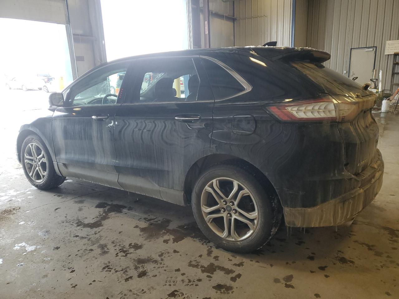 2017 Ford Edge VIN 2FMPK4K99HBB90625 Copart auction photo, side damage thumbnail 2