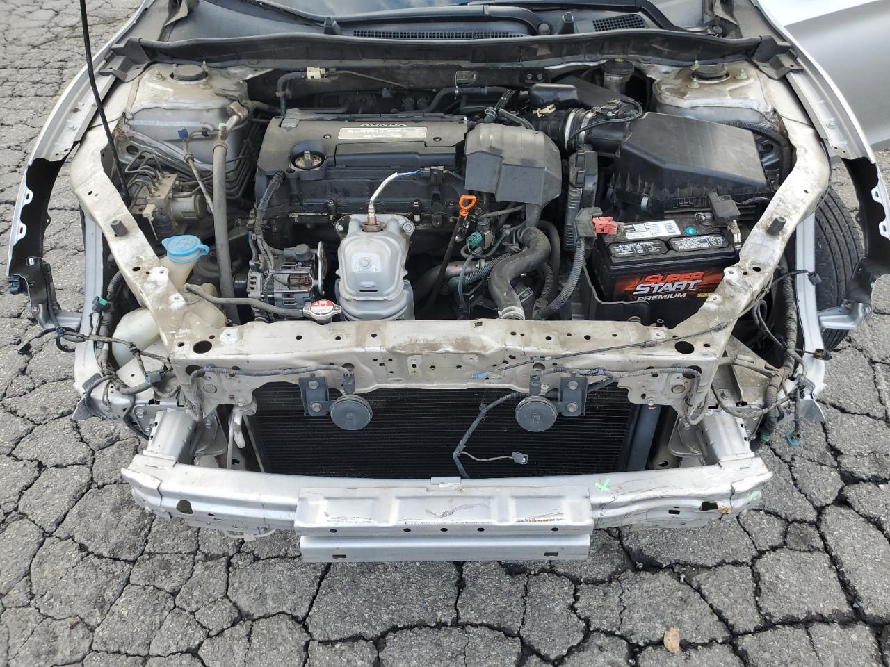 2013 Honda Accord VIN 1HGCR2F33DA123499 Copart auction photo, front end / rear end damage thumbnail 11