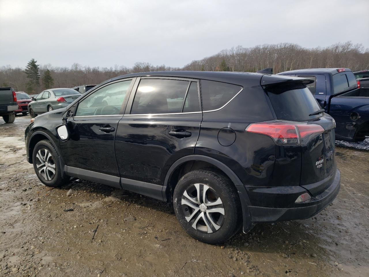 2018 Toyota RAV 4 VIN 2T3BFREV2JW717853 Copart auction photo, top/roof / front end damage thumbnail 2