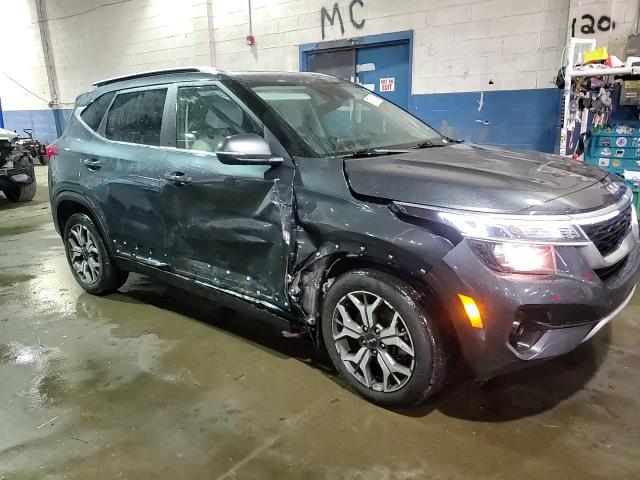 2023 KIA Seltos VIN KNDERCAA0P7463195 Copart auction photo, side / front end damage thumbnail 14