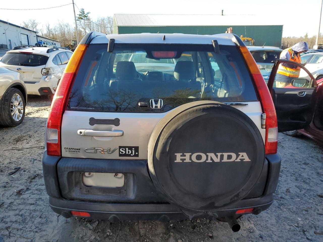 2004 Honda CR-V VIN SHSRD784X4U212576 Copart auction photo, normal wear damage thumbnail 6