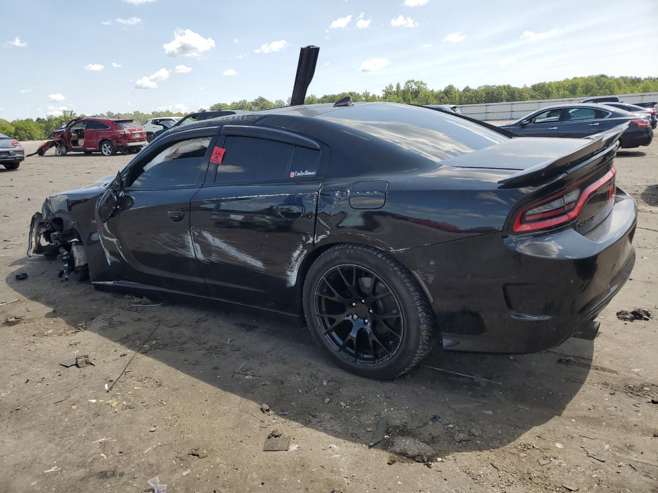 2016 Dodge Charger VIN 2C3CDXCT8GH159617 Copart auction photo, all over damage thumbnail 2