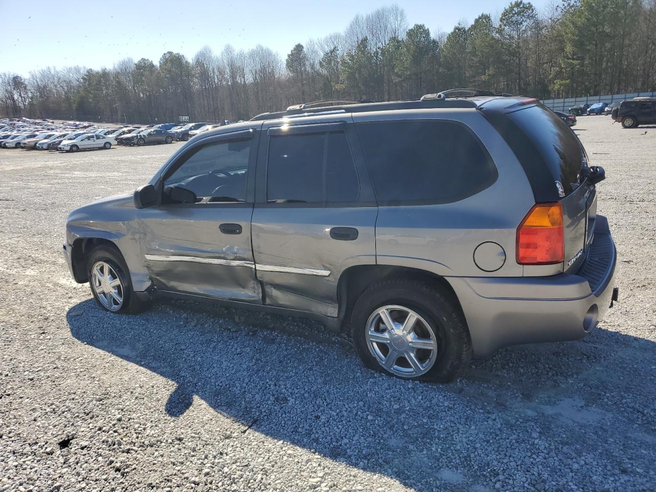 2008 GMC Envoy VIN 1GKDS13S982175253 Copart auction photo, side / front end damage thumbnail 2